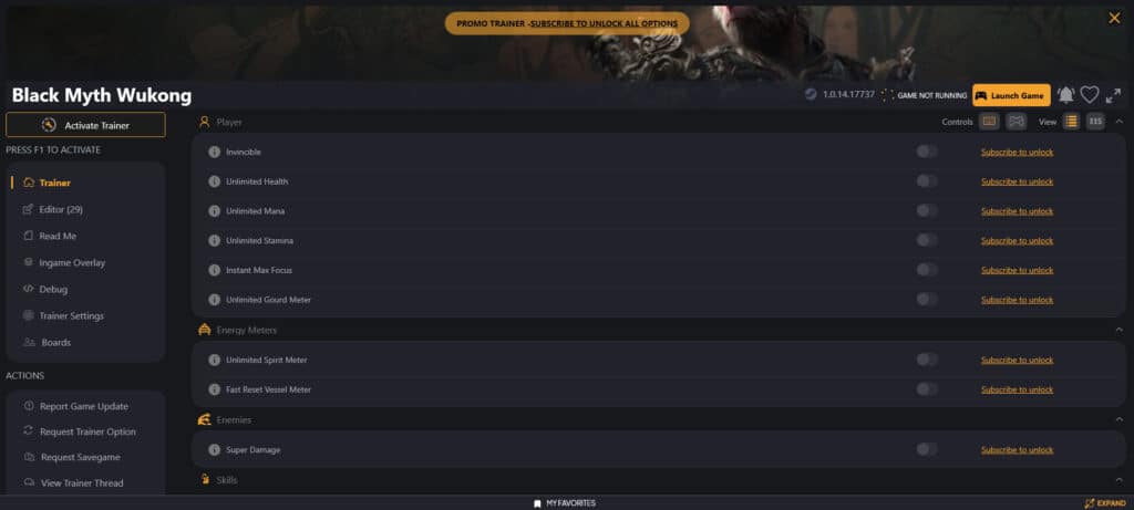 دانلود ترینر بازیBlack Myth Wukong
